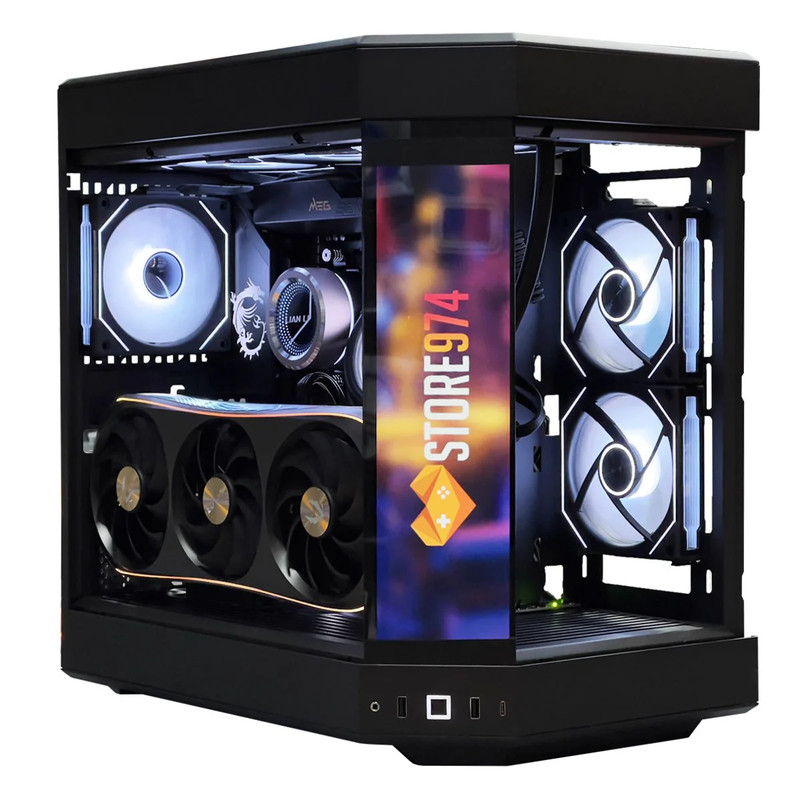 Black Mamba Build w/ Built-in Screen | كمبيوتر المامبا السوداء مع شاشة مدمجة